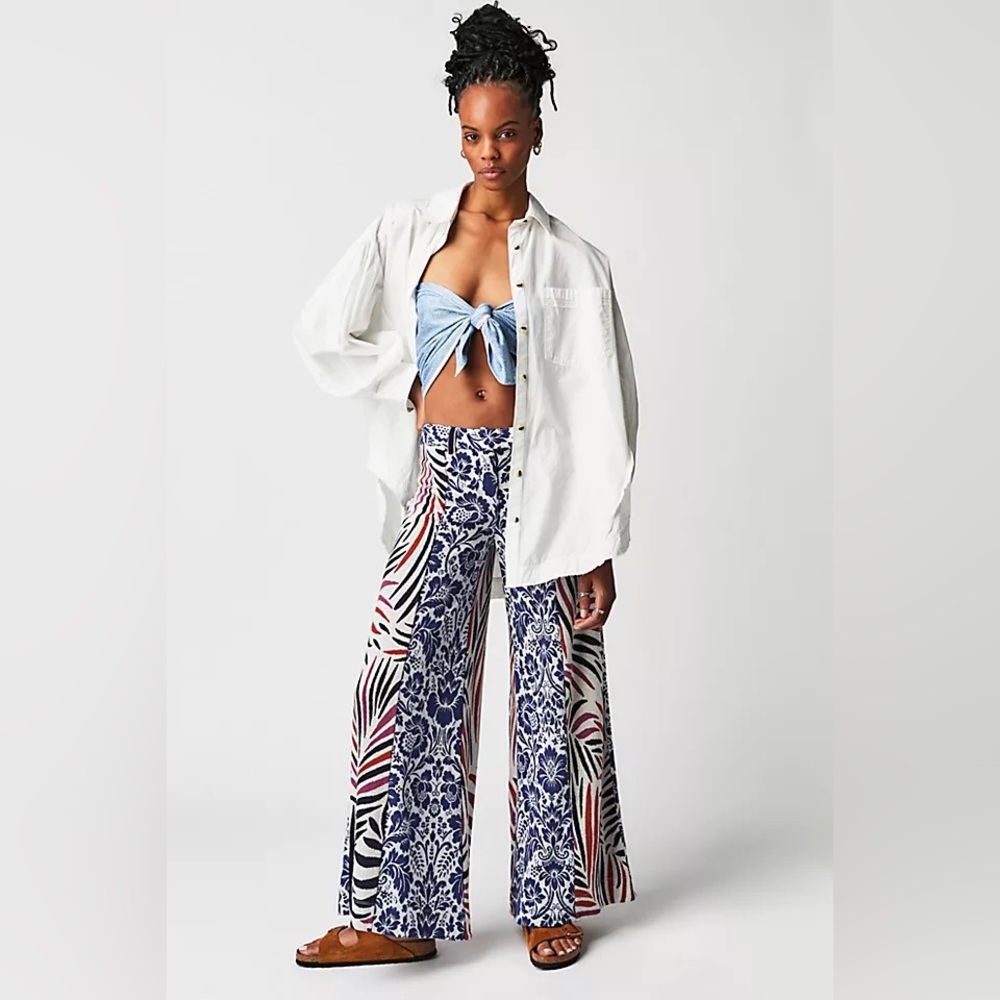 FREE PEOPLE Mokara Jacquard Pants